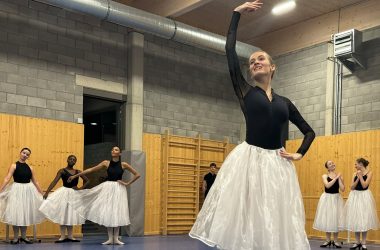 "Ballet des Jeunes" probt für "Coppélia"