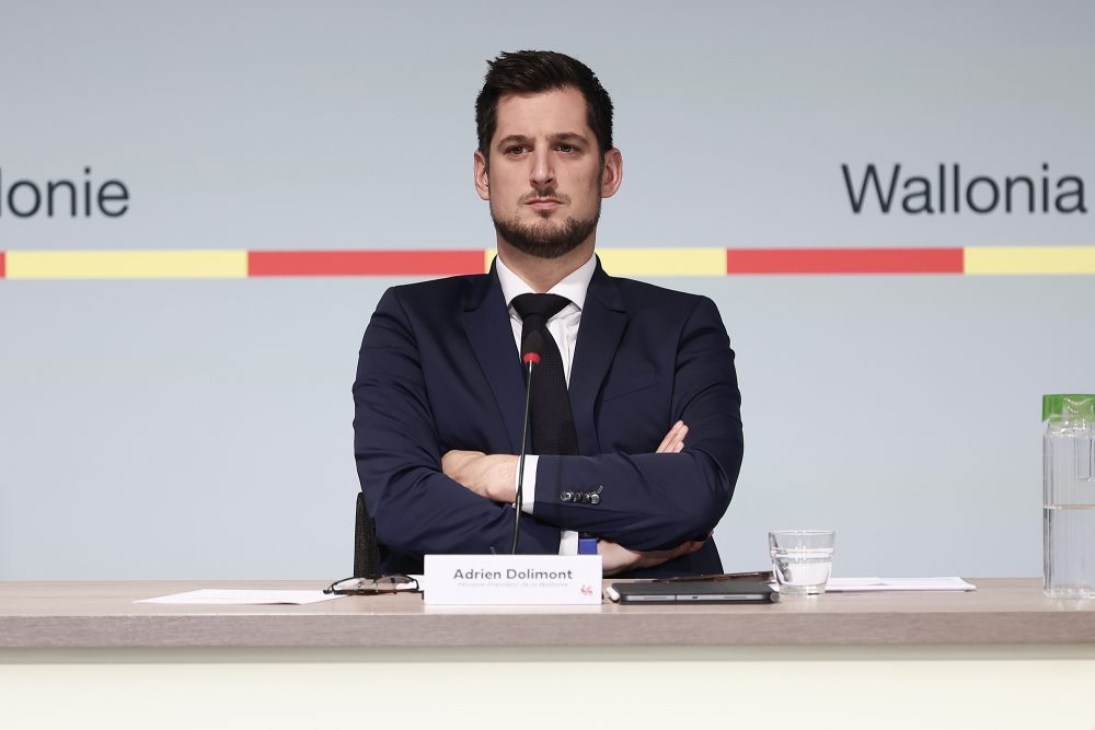 Der wallonische Ministerpräsident Adrien Dolimont