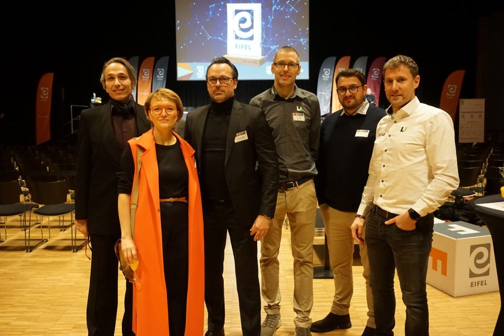 Ostbelgische Preisträger bei der Verleihung der Eifel Awards in Bitburg