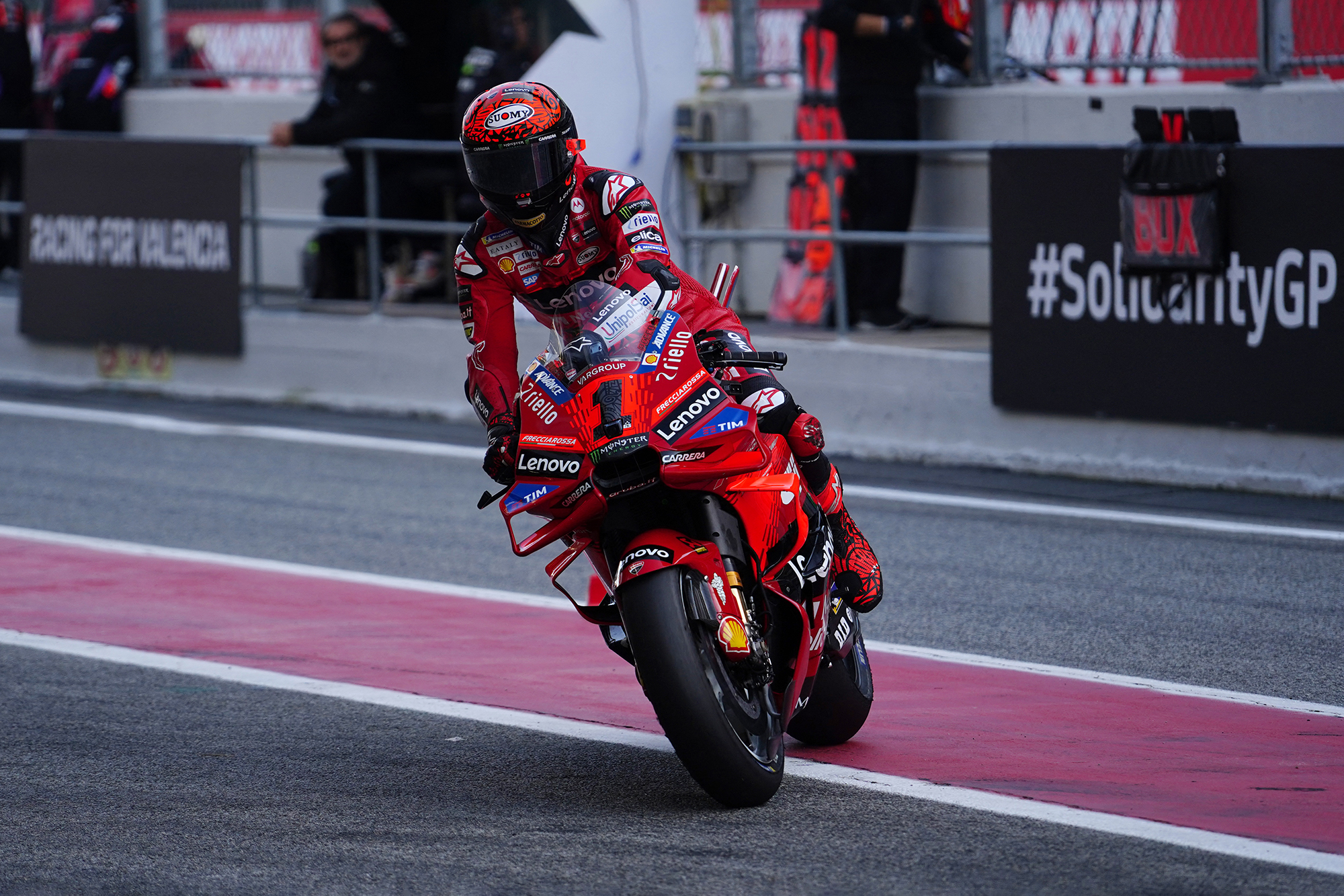 Francesco Bagnaia in Barcelona