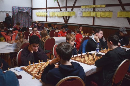 Jugendschachturnier in Wirtzfeld