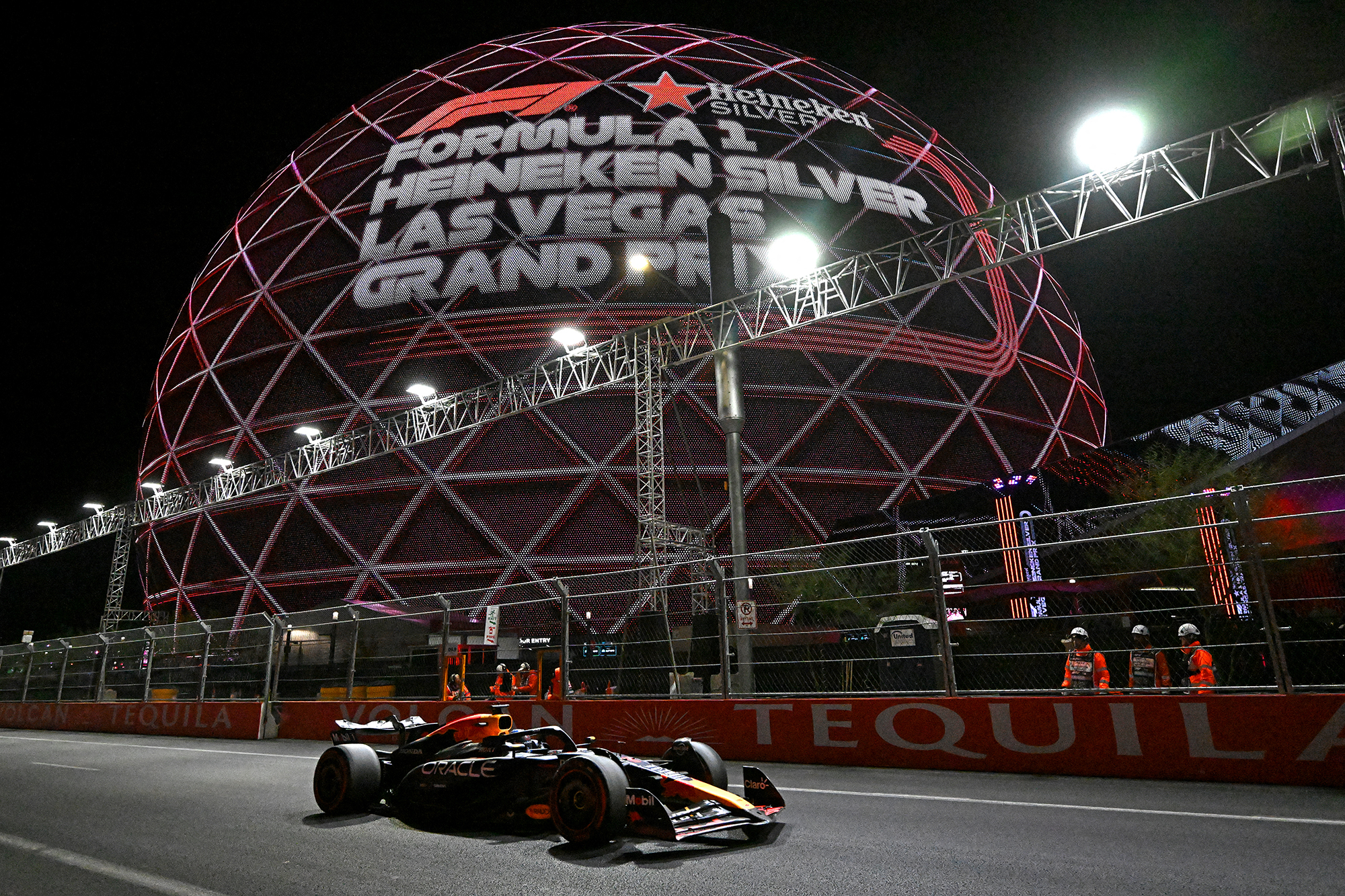 Max Verstappen in Las Vegas