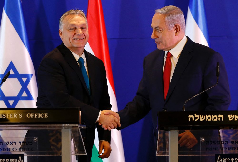 Der ungarische Ministerpräsident Orban pflegt seit langem sehr gute Beziehungen zu Israels Premier Netanjahu