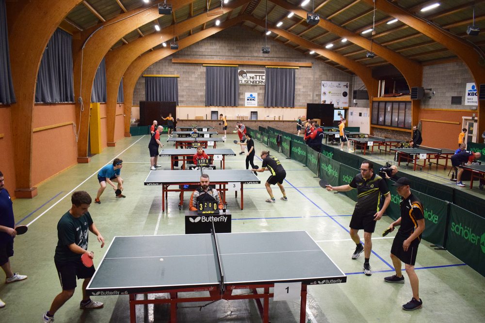 Ostbelgische Tischtennismeisterschaften in Elsenborn