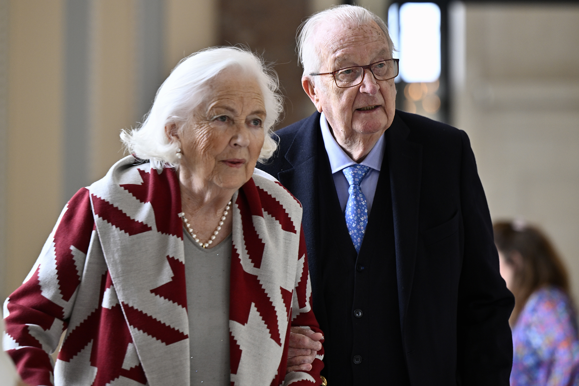 Königin Paola und König Albert II im Juni