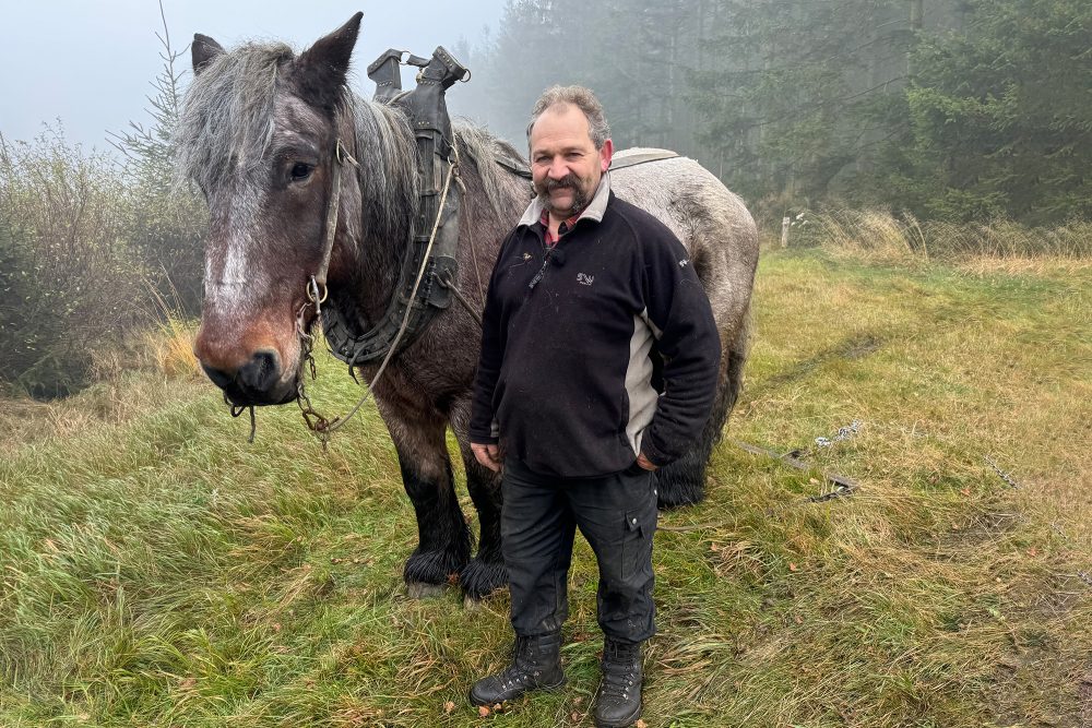 Norbert Bong mit Pferd Marky