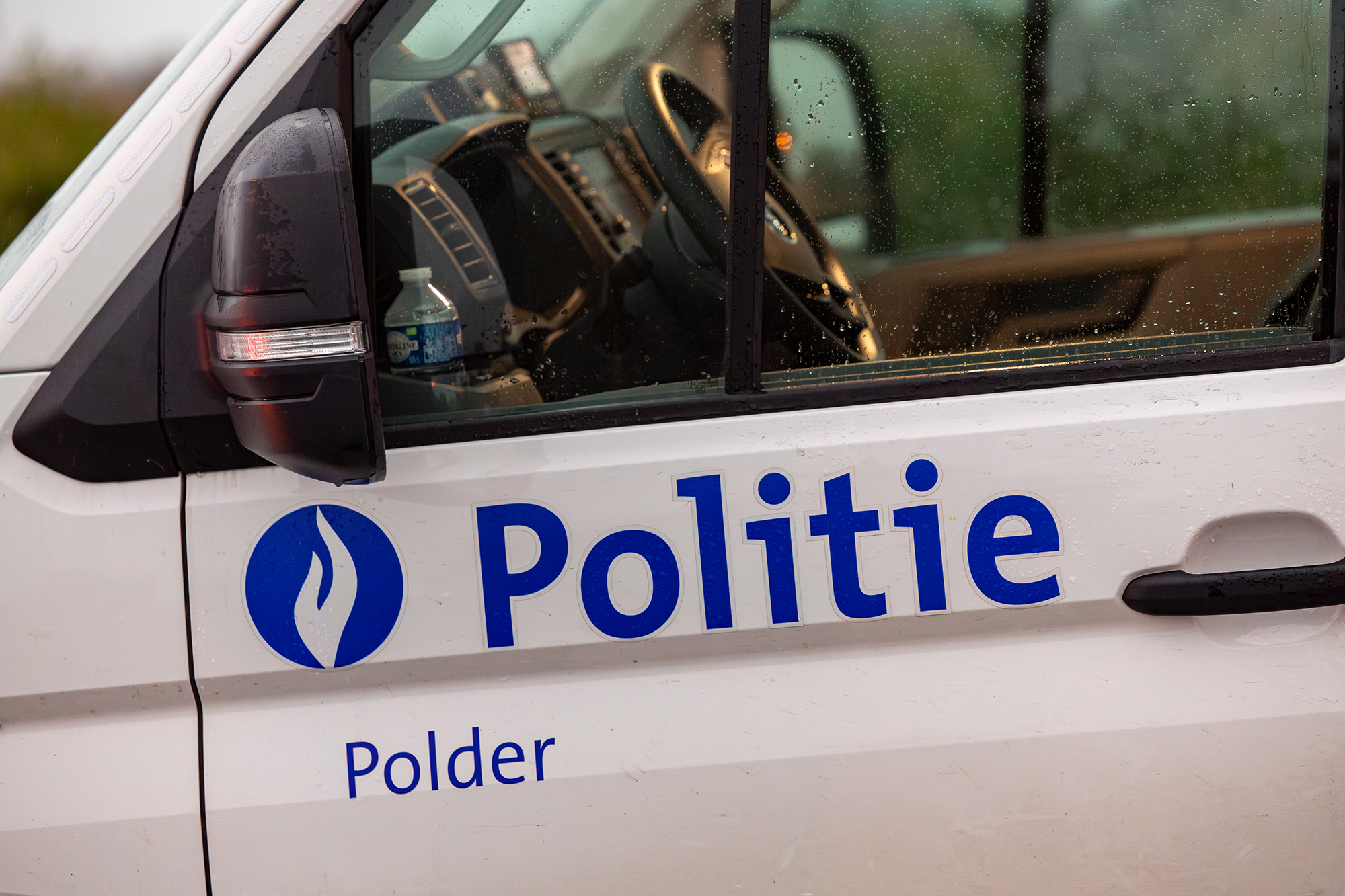 Fahrzeug der Polizeizone Polder