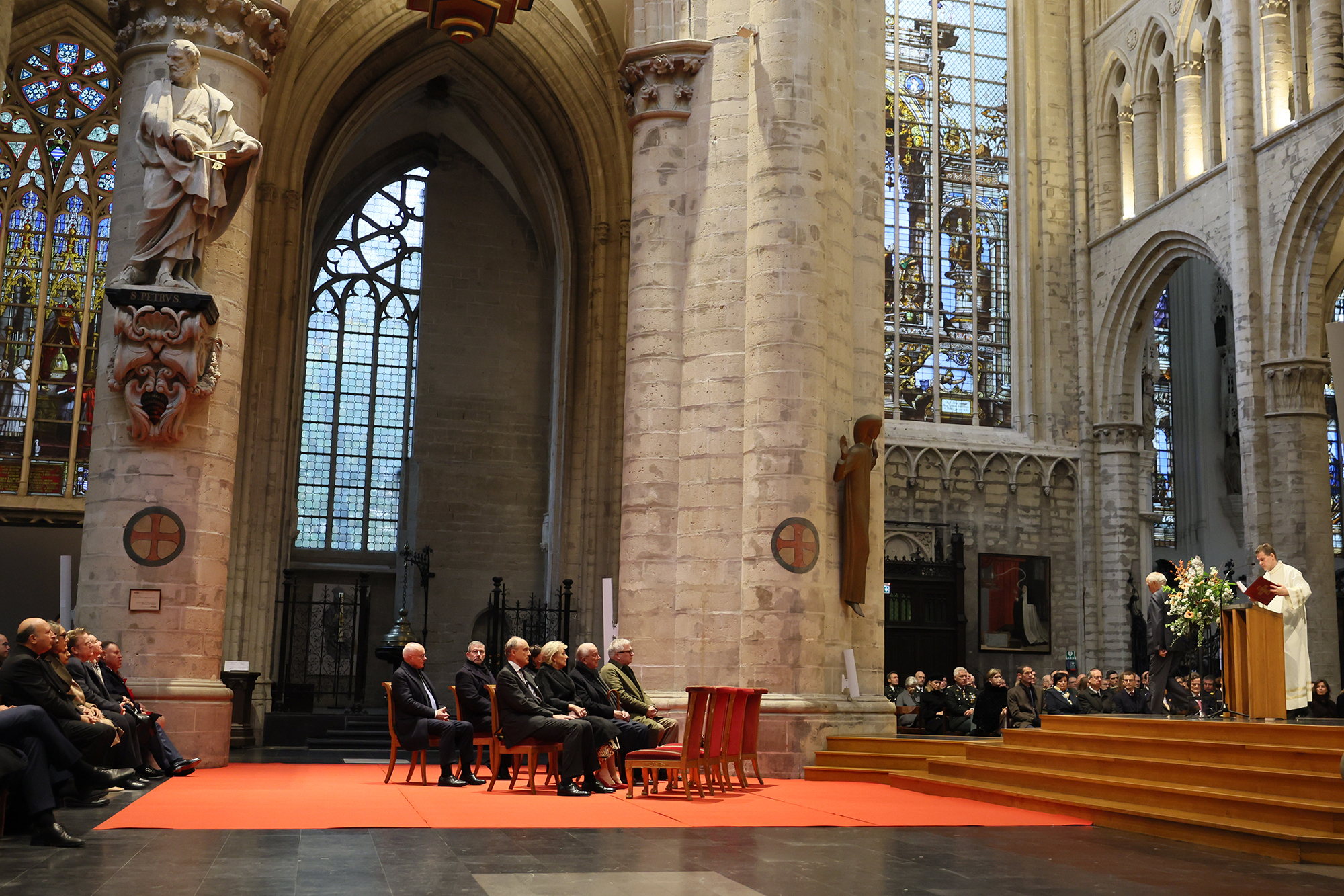 Te Deum in Brüsseler Kathedrale