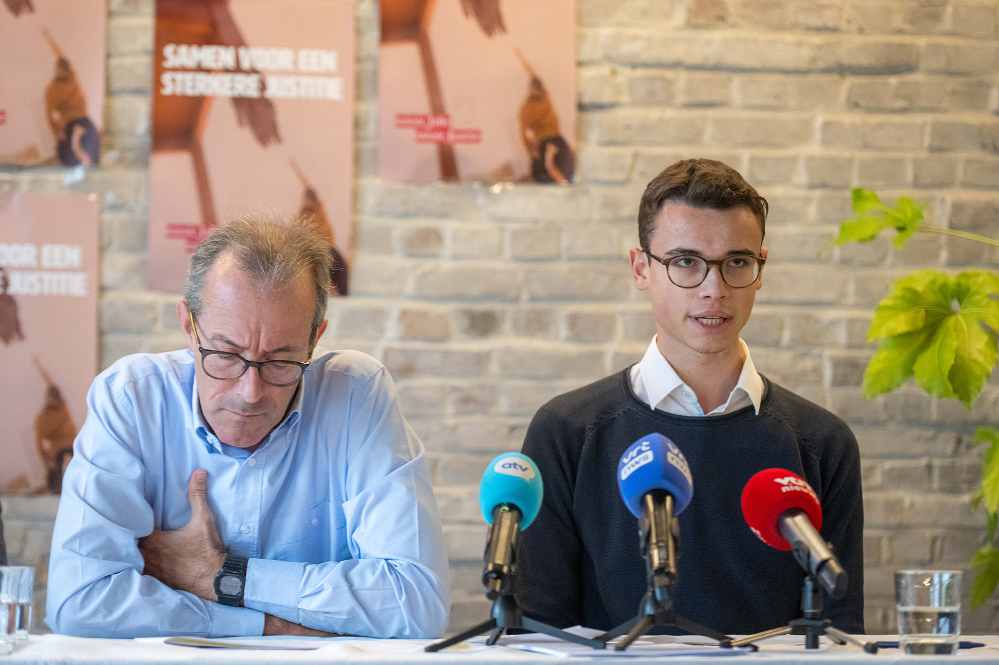 Erik Van Espen, der Vater von Julie Van Espen, und Andreas Van Espen, ihr Bruder