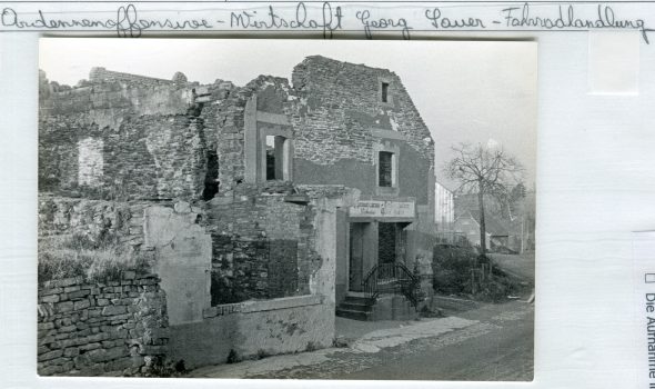 Zerstörungen in Büllingen