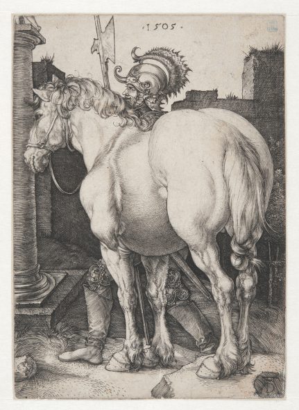 "Das große Pferd" von Albrecht Dürer