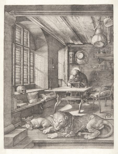 "Der heilige Hieronymus im Gehäus" von Albrecht Dürer