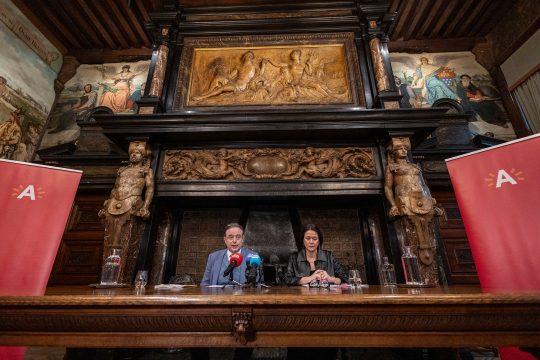 Bart De Wever und Kathleen Van Brempt