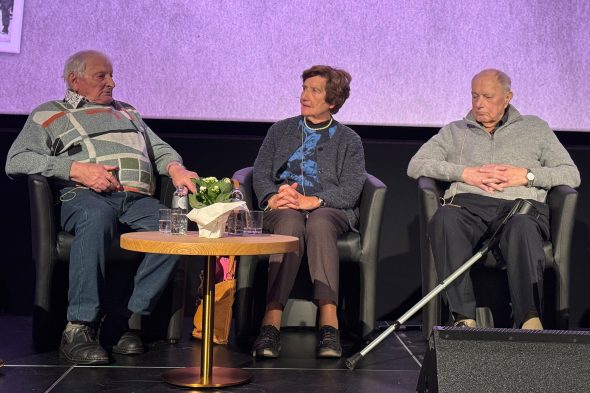 Die Zeitzeugen Johann Wiesemes, Johanna Stoffels und Josef Knauf