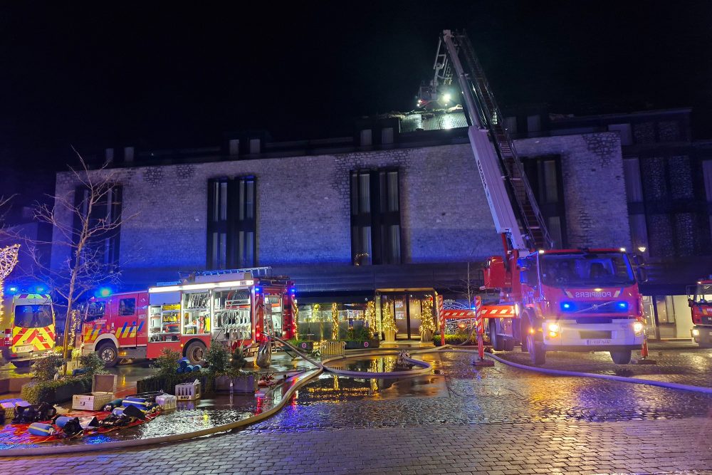 Brand im "Sanglier des Ardennes" in Durbuy