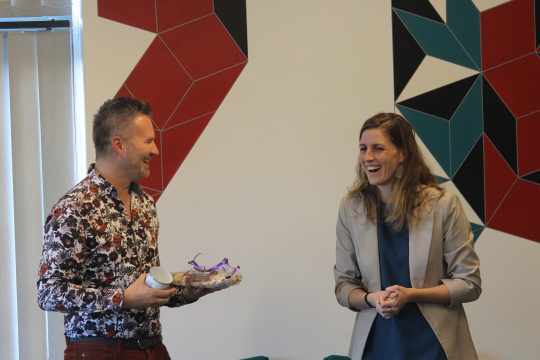 Daniel Franzen und Carmen Krämer beim Freundschaftstreffen Bütgenbach Monschau