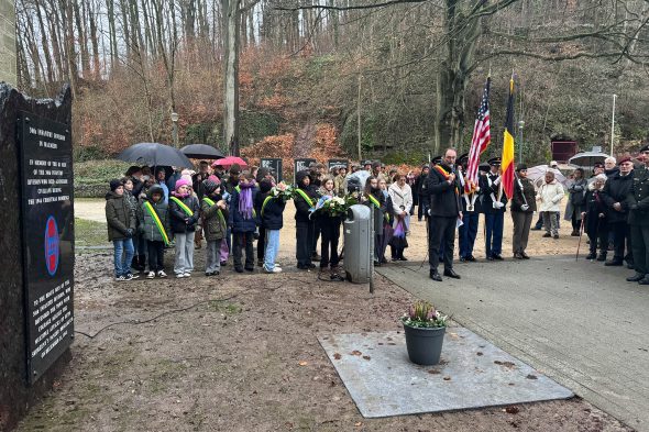 Ardennenoffensive vor 80 Jahren: Neuer Gedenkstein in Malmedy eingeweiht