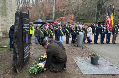 Ardennenoffensive vor 80 Jahren: Neuer Gedenkstein in Malmedy eingeweiht