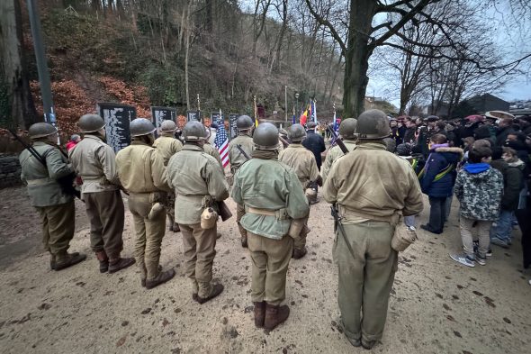 Ardennenoffensive vor 80 Jahren: Gedenkzeremonie in Malmedy