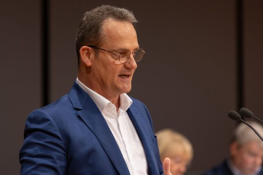 DG-Ministerpräsident Oliver Paasch im PDG