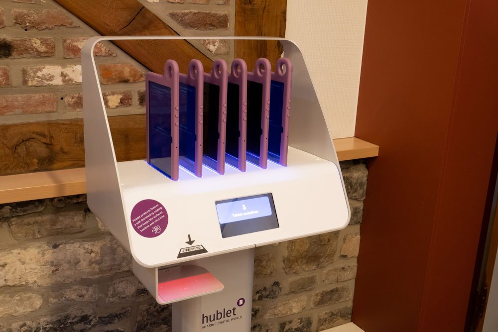 Hublets im Medienzentrum