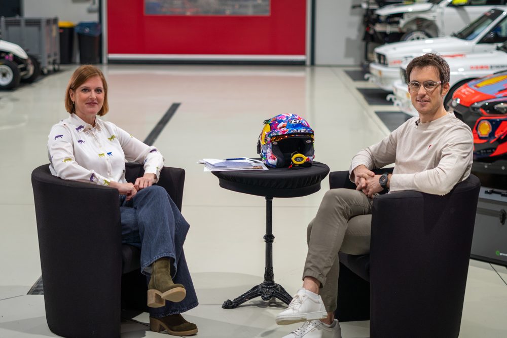 Weltmeister-Interview: Katrin Margraff und Rallye-Weltmeister Thierry Neuville