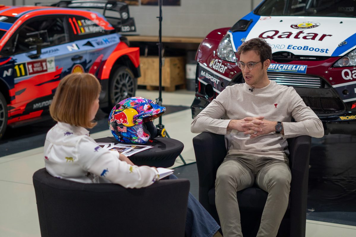 Weltmeister-Interview: Katrin Margraff und Rallye-Weltmeister Thierry Neuville