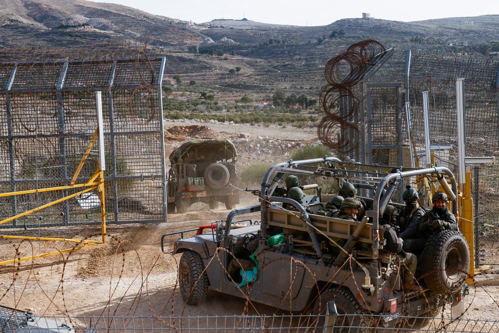 Israels Militär betreten Pufferzone auf den Golanhöhen