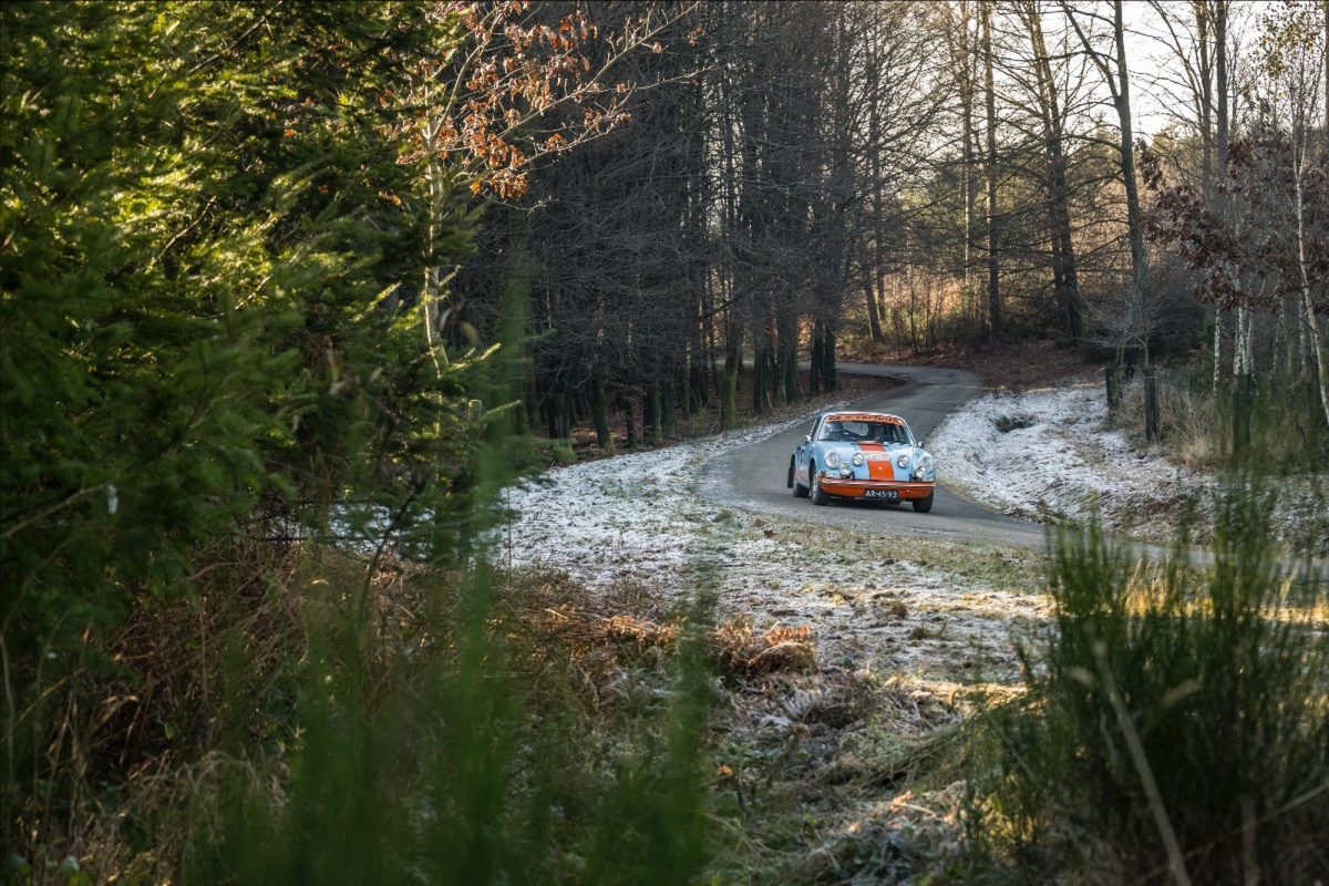 Spa-Rallye: Felix Jacobs/Roberto Conego (Porsche 912) gewinnen in der VHRS50 