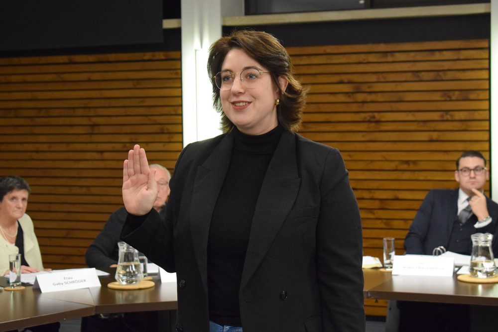 Eidesleistung Linda Zwartbol