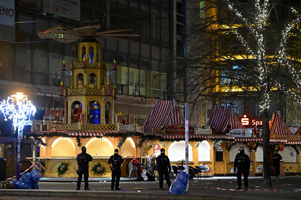 Anschlag auf Weihnachtsmarkt in Magdeburg