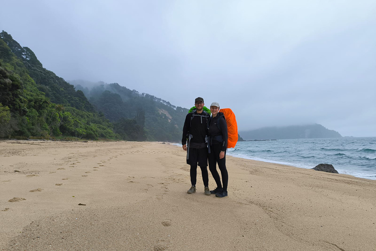 Malenka Neycken und William Breuer in Neuseeland