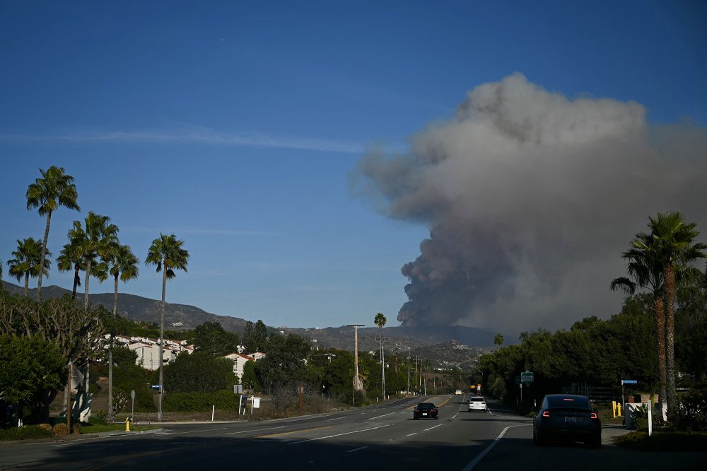 Waldbrand in Malibu