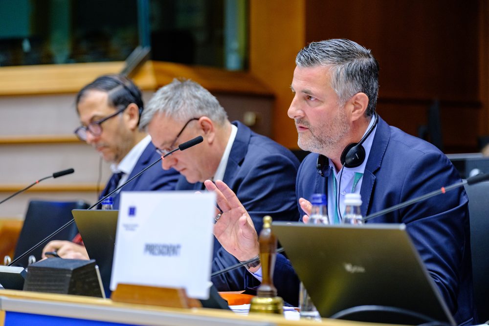 Pascal Arimont im Europäischen Parlament