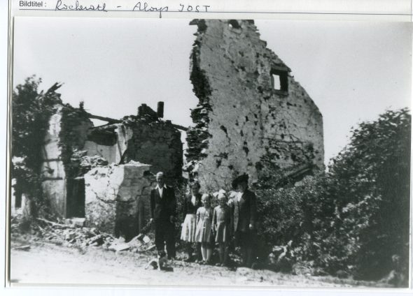 Zerstörungen in Rocherath