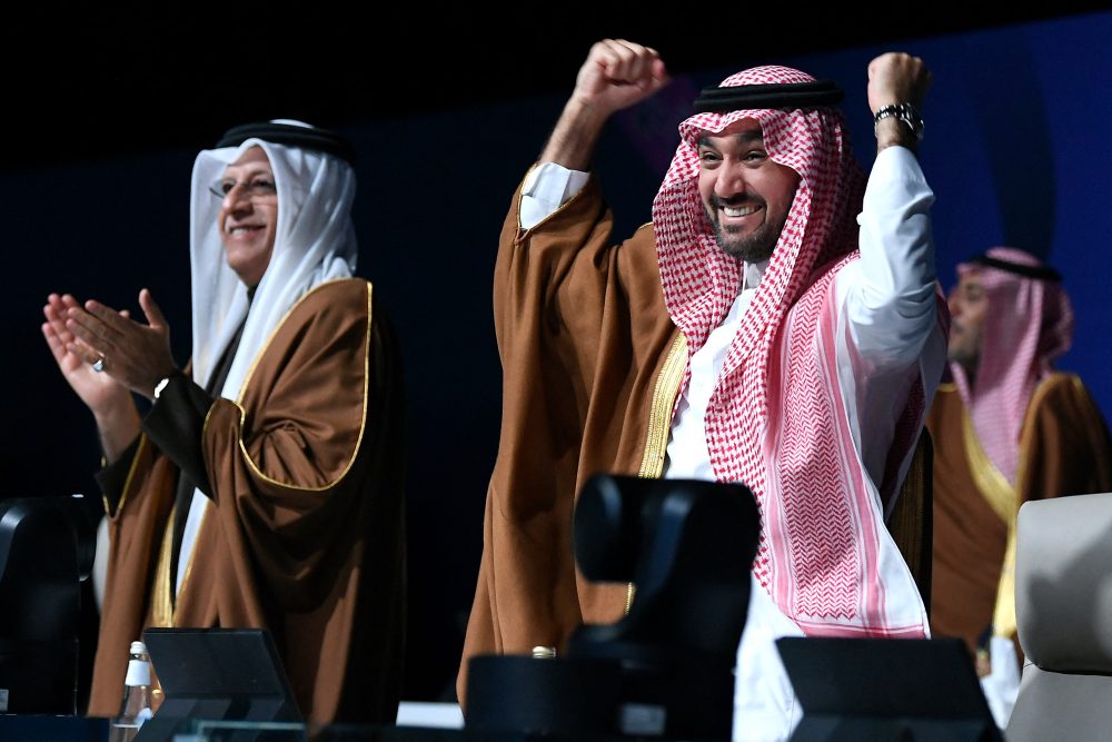 Saudi-Arabien richtet Fußball-WM 2034 aus