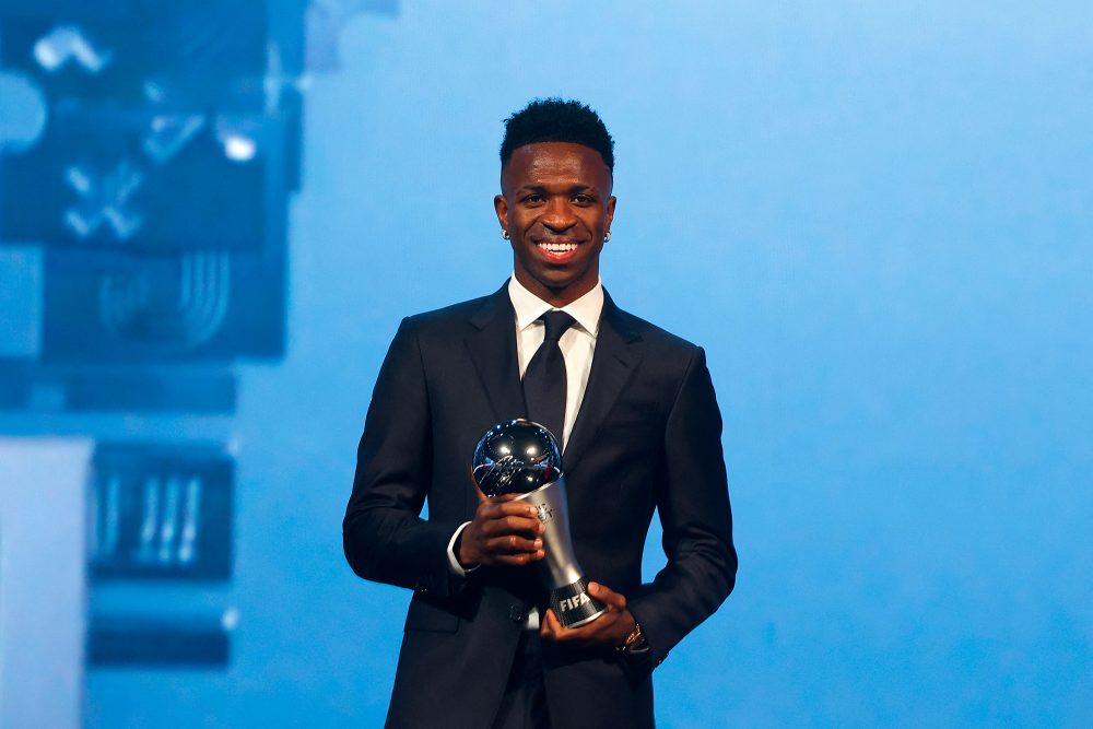 Vinicius Junior von Real Madrid ist FIFA-Weltfußballer des Jahres