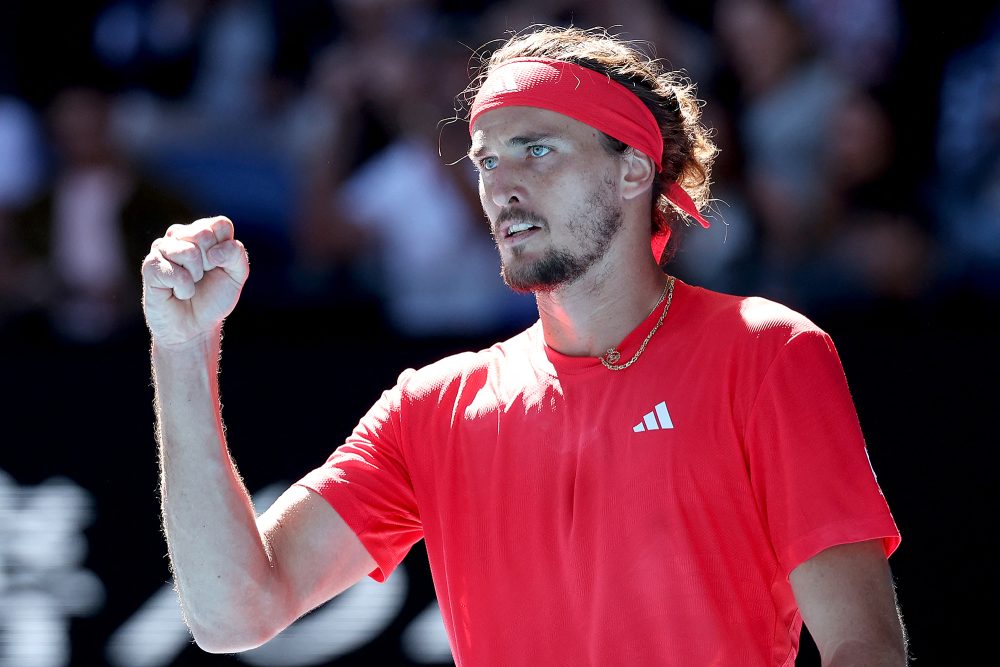 Alexander Zverev in Melbourne