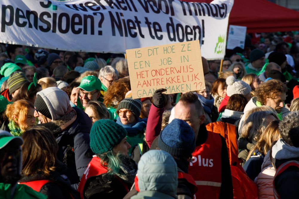 Streik in Brüssel