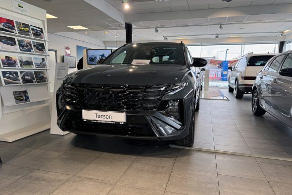 Im Autohaus Johnen an der Vervierser Straße in Eupen