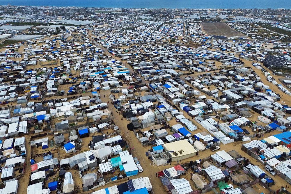 Flüchtlingscamp in Chan Junis im Süden des Gazastreifens