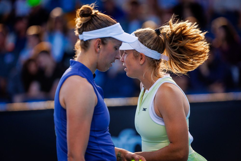 Elise Mertens und Ellen Perez