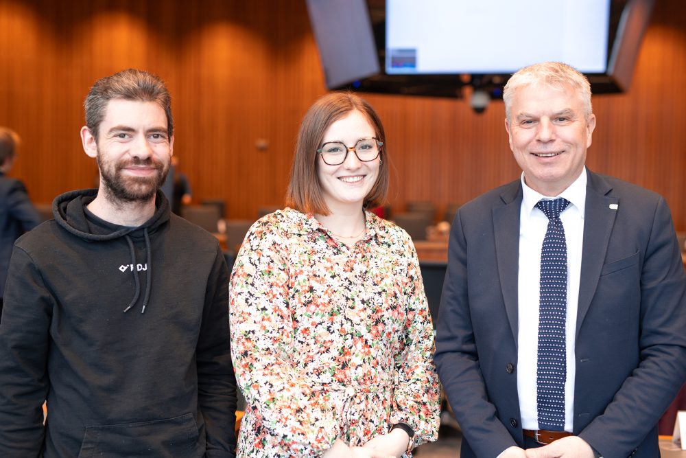 RDJ und Minister Freches im NRW-Landtag