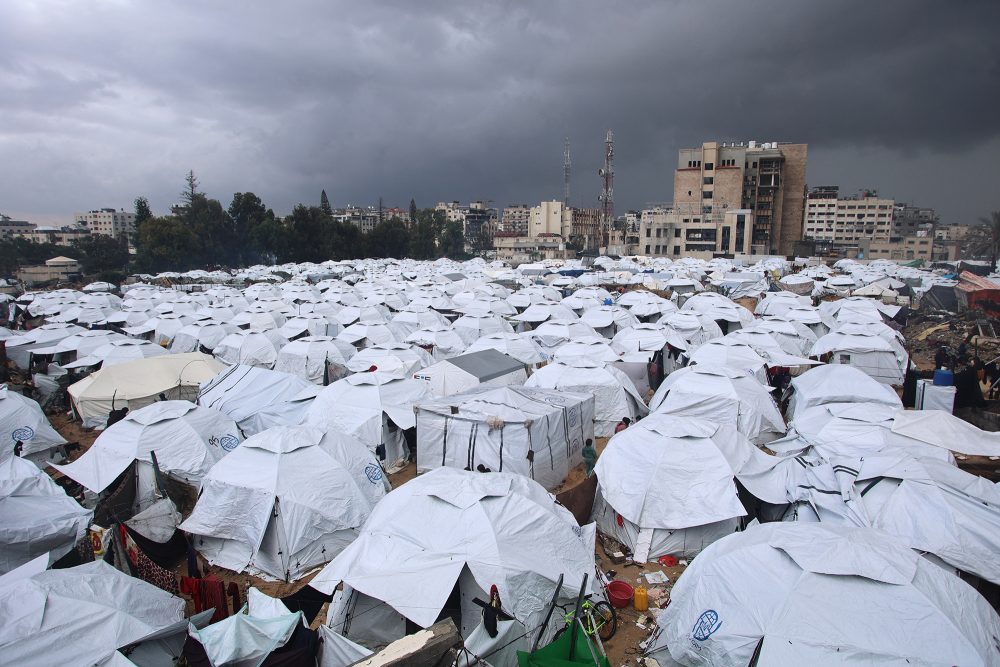 Flüchtlingscamp in Gaza-Stadt