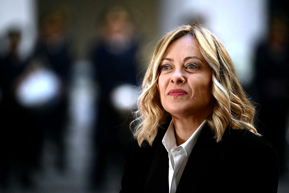 Italiens Premier Giorgia Meloni