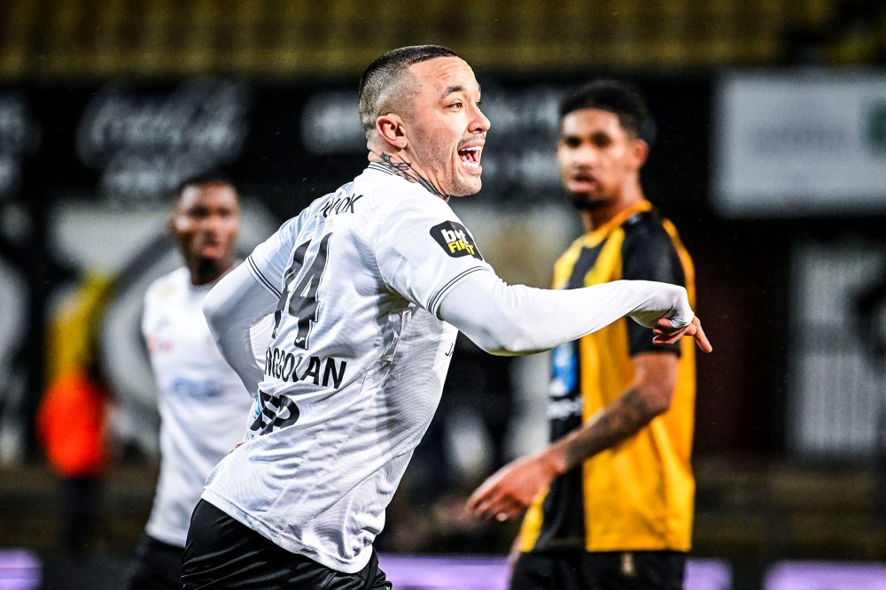 Radja Nainggolan beim Spiel von Lokeren-Temse gegen Lierse am Freitag