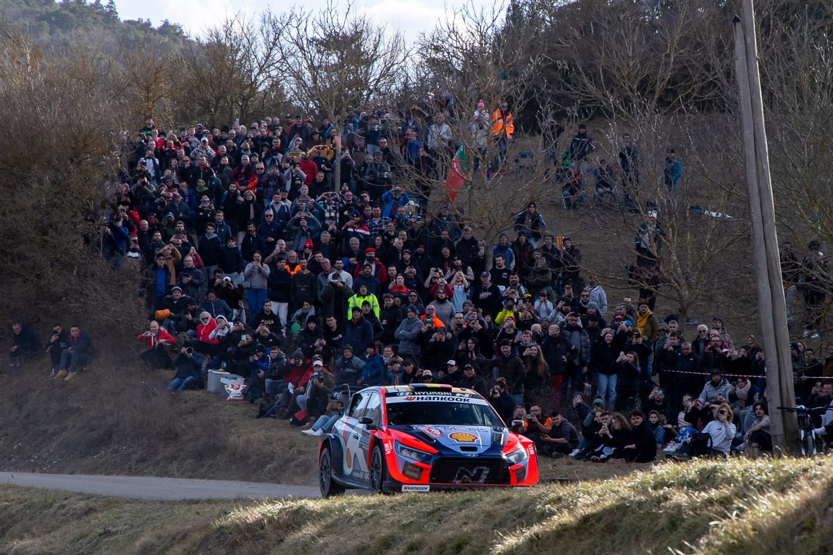 Thierry Neuville/Martijn Wydaeghe bei der Rallye Monte-Carlo