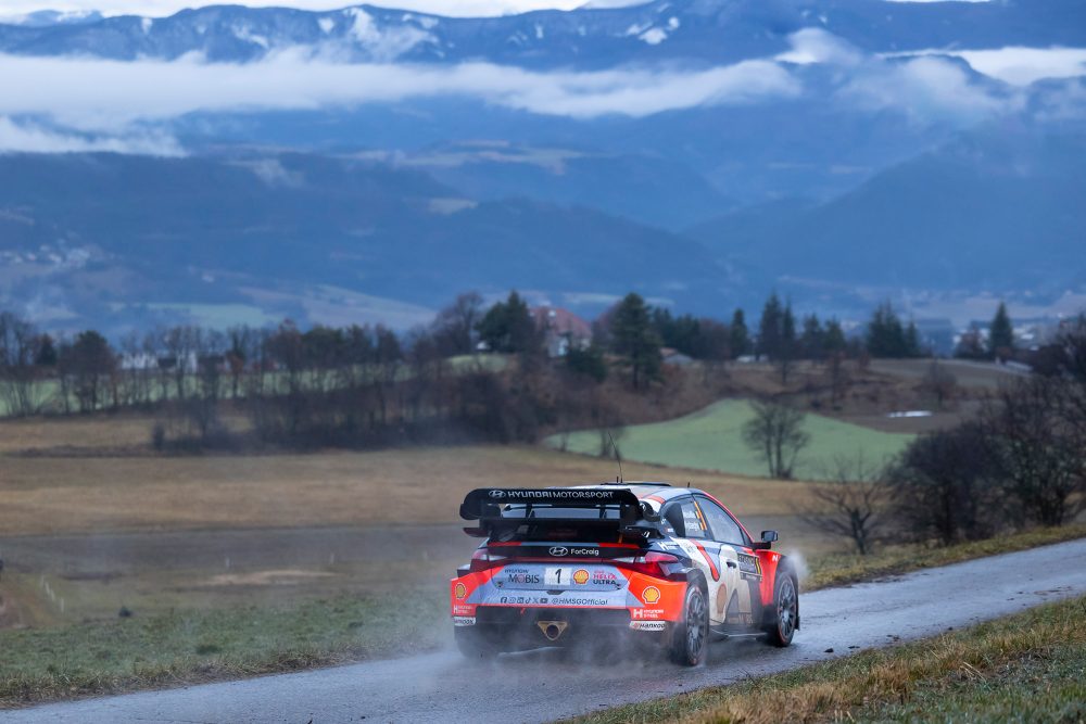 Thierry Neuville/Martijn Wydaeghe bei der Rallye Monte-Carlo