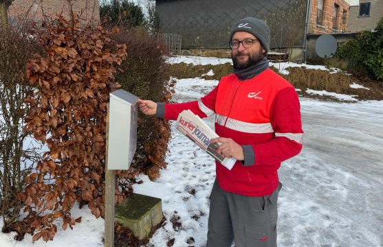 Postbote Mario Jates