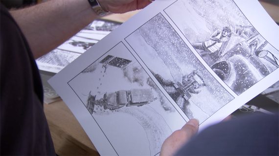 Comic "Die lange Nacht"